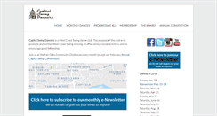 Desktop Screenshot of capitalswingdancers.org